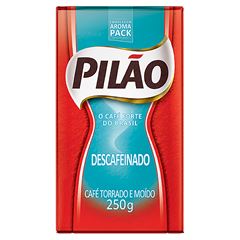 CAFE PILAO DESCAFEINADO VACUO 250GR