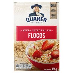AVEIA QUAKER FLOCOS REGULARES CX 165GR