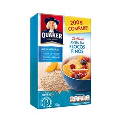 AVEIA QUAKER FLOCOS REGULARES 450GR
