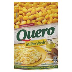 MILHO VERDE QUERO SACHET 170GR