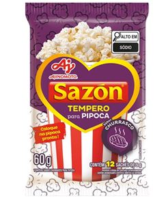 SAZON PIPOCA CHURRASCO FLOPPY 60GR