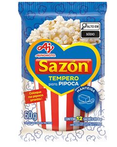 SAZON PIPOCA MANTEIGA FLOPPY  60GR