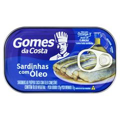 SARDINHAS COM OLEO 125GR