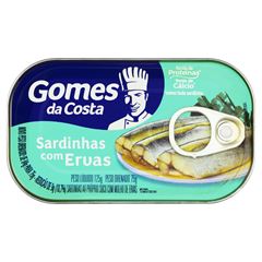 SARDINHAS COM ERVAS 125GR