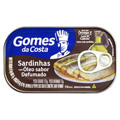 SARDINHA COM OLEO SABOR DEFUMADO 125GR