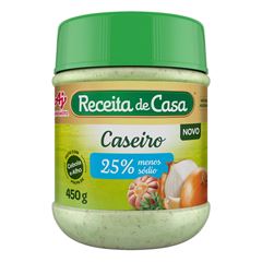 RECEITA DE CASA CASEIRO MENOS SODIO 450G