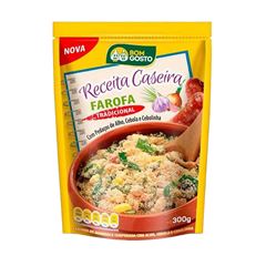 FAROFA CASEIRA TRADICIONAL 300GR