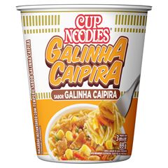 CUP NOODLES SABOR GALINHA CAIPIRA 69GR