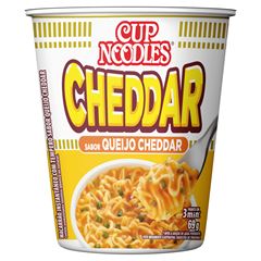 CUP NOODLES SABOR QUEIJO CHEDDAR 69GR