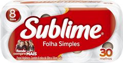 PAPEL HIG SUBLIME FS 30M 08 UN