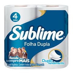 PAPEL HIG SUBLIME FD 30M 4UN