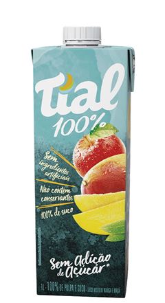 SUCO TIAL MANGA 100% - 1 LITRO