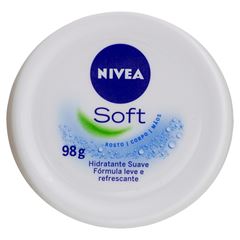 NIVEA SOFT HIDRATANTE SUAVE 98GR