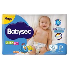 FRALDA BABYSEC ULTRA MEGA P 42UN