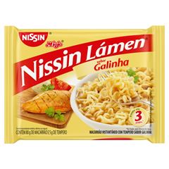 NISSIN LAMEN SABOR GALINHA 85GR
