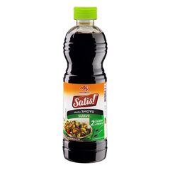 MOLHO SHOYU SATIS! SUAVE FRASCO 500ML