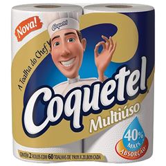 PAPEL TOALHA COQUETEL 120 FOLHAS
