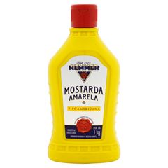 MOSTARDA AMARELA HEMMER FRASCO 1KG