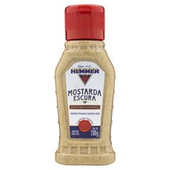 MOSTARDA ESCURA HEMMER FRASCO 200GR