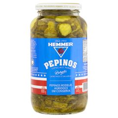 PEPINOS BURGER RODELAS AGRID HEMMER 440G