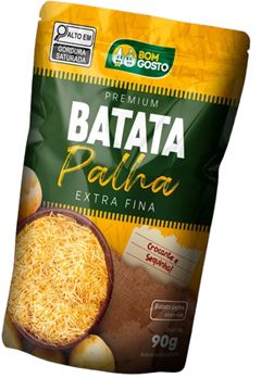 BATATA PALHA EXTRA FINA BOM GOSTO 90GR