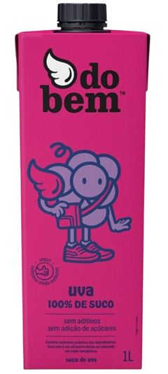 SUCO UVA 100% DO BEM 1L
