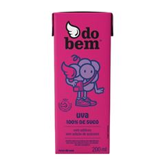 SUCO UVA 100% DO BEM 200ML