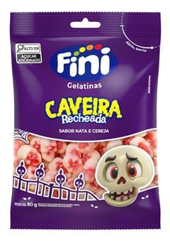 FINI CAVEIRA RECHEADA 80GR