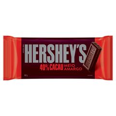 BARRA CHOC MEIO AMARGO HERSHEYS 82GR