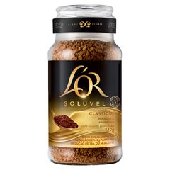 CAFE LOR SOLUVEL CLASSIQUE VIDRO 130GR
