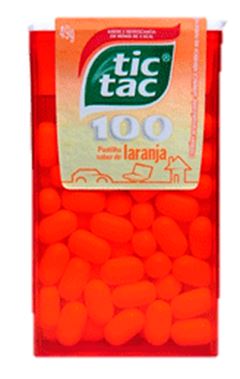 TIC TAC 100 LARANJA 49GR