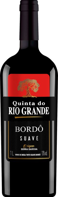 VINHO QUINTA RIO GRANDE BORDO SUAVE 1L