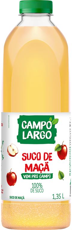 SUCO MACA TURVO INTEG C LARGO 1350ML PET