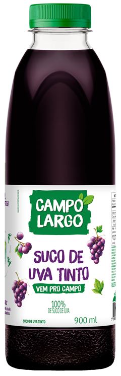 SUCO INTEGRAL UVA CAMPO LARGO 900ML PET