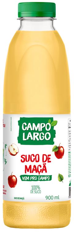 SUCO MACA TURVO INTEG C LARGO 900ML PET