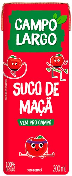 SUCO MACA INTEGRAL CAMPO LARGO 200ML TP