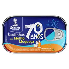 SARDINHAS COM MOLHO MOQUECA 125GR