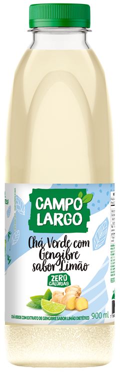 CHA VERDE + GENGIBRE E LIMAO ZERO 900ML