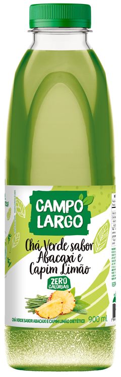 CHA VERDE CAPIM LIM AB CAMPO LARGO 900ML