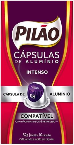 CAPSULAS PILAO LUNGO 08 104GR