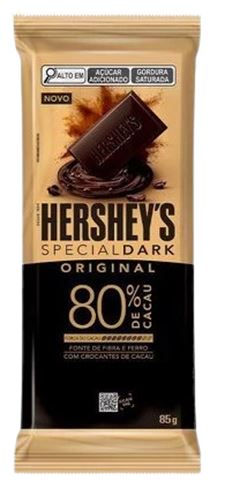 HERSHEYS SPECIAL DARK 80% DE CACAU 85GR