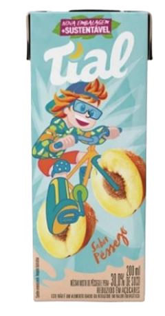 NECTAR TIAL KIDS PESSEGO 200ML