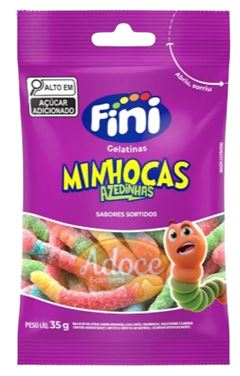 FINI MINHOCAS CITRICAS DISPLAY 10X35GR