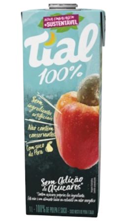 SUCO TIAL CAJU 100% 1 LITRO