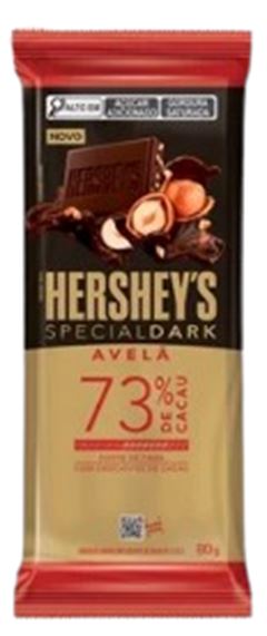 HERSHEYS SPECIAL DARK 73% AVELA 80GR