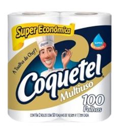 PAPEL TOALHA COQUETEL 50 FOLHAS