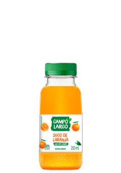 SUCO LARANJA C LARGO 250ML PET