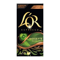 CAPSULAS LOR ESPRESSO HAZELNUT CX 10X52G