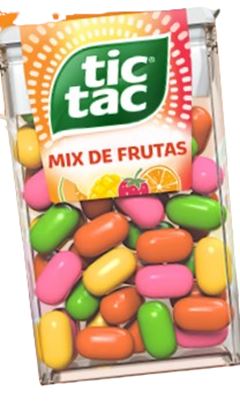 TIC TAC 100 MIX DE FRUTAS 49GR