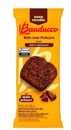 BOLO BAUDUCCO CHOCOLATE 200 GR